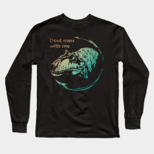 Allosaurus Jurassic Dinosaur Vintage Long Sleeve T-Shirt